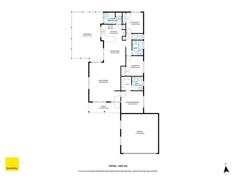Floorplan of Homely house listing, 40 Teatree Drive, South Morang VIC 3752