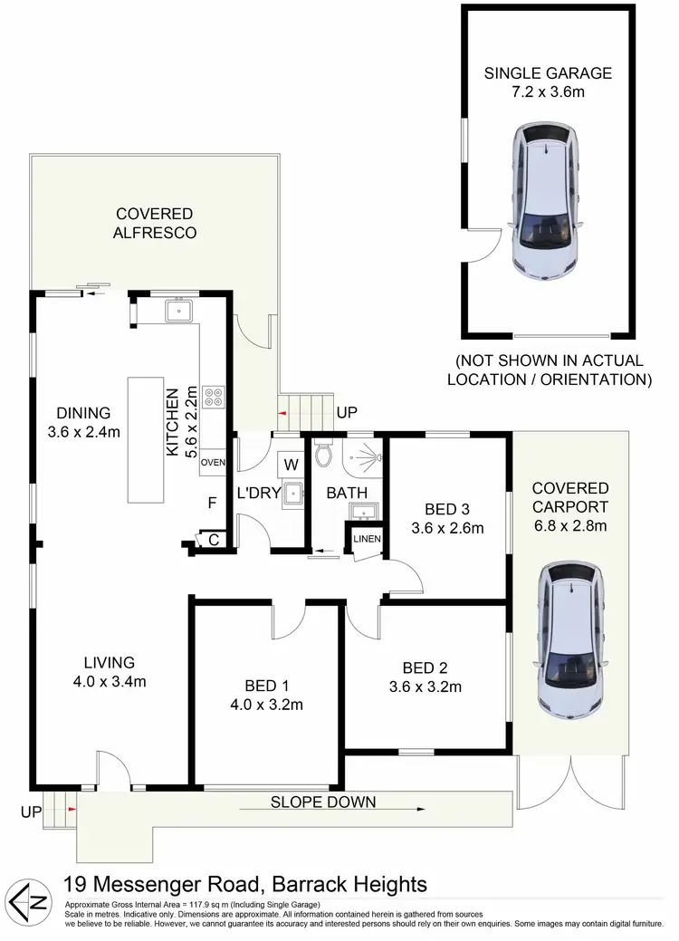 Floorplan of Homely house listing, 19 Messenger Road, Barrack Heights NSW 2528