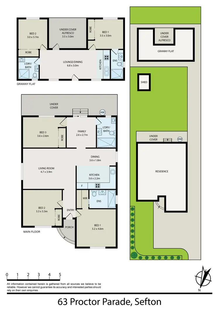 Floorplan of Homely house listing, 63 Proctor Parade, Sefton NSW 2162