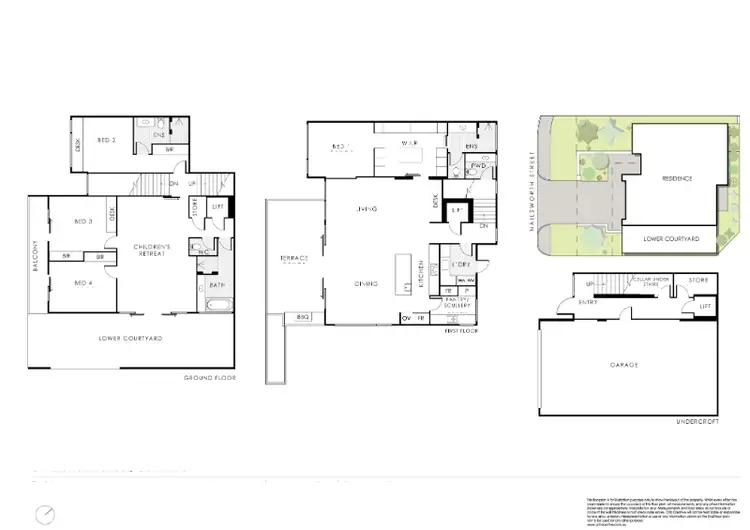 Floorplan of Homely house listing, 8 Nailsworth Street, Cottesloe WA 6011
