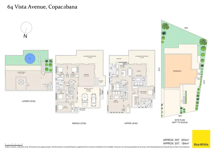 Floorplan of Homely house listing, 64 Vista Avenue, Copacabana NSW 2251