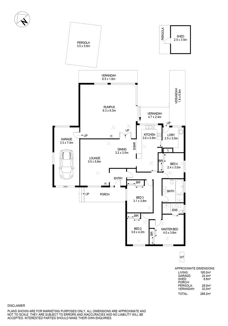 Floorplan of Homely other listing, 17 Stradbroke Road, Athelstone SA 5076