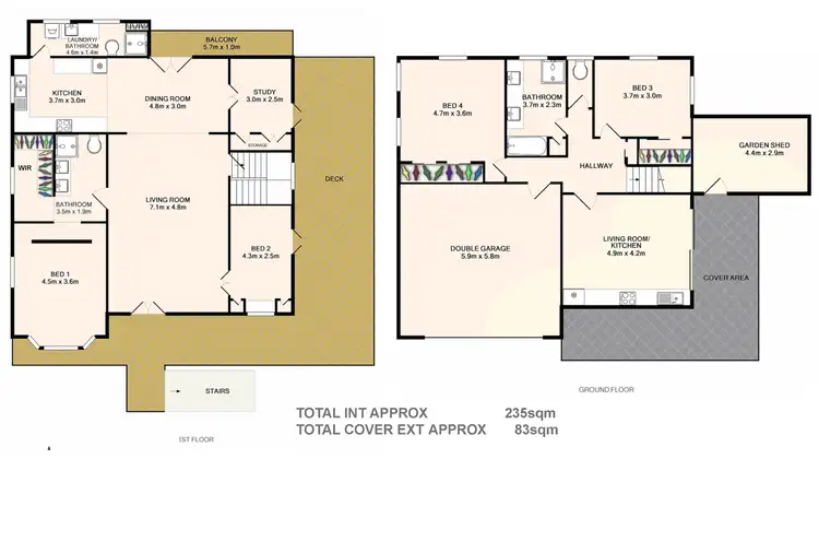 Floorplan of Homely house listing, 4/41 Eversley Terrace, Yeronga QLD 4104