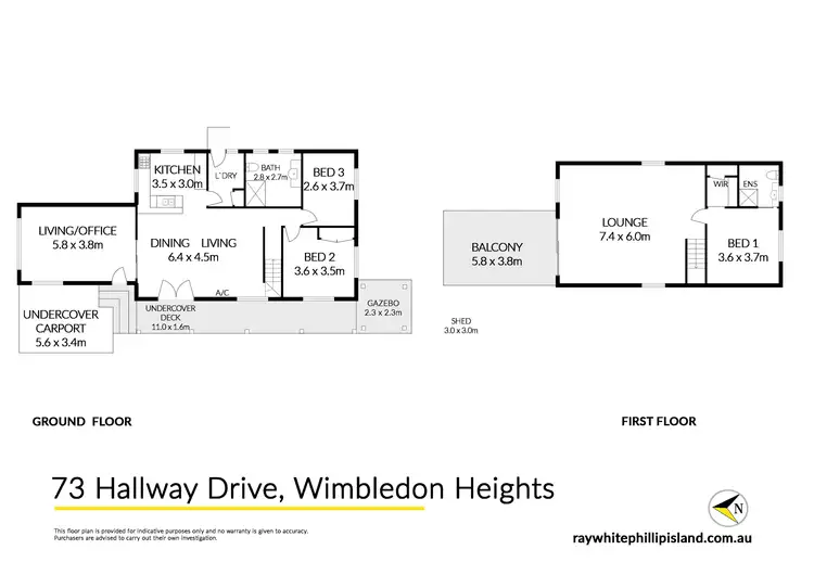 Floorplan of Homely house listing, 73 Hallway Drive, Wimbledon Heights VIC 3922