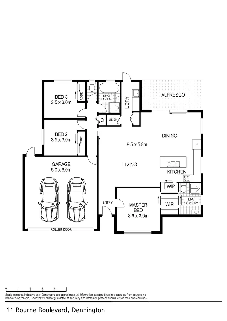 Floorplan of Homely house listing, 11 Bourne Boulevard, Warrnambool VIC 3280