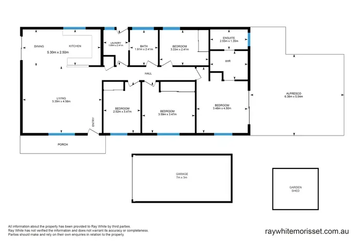 Floorplan of Homely house listing, 101 Harbord Street, Bonnells Bay NSW 2264