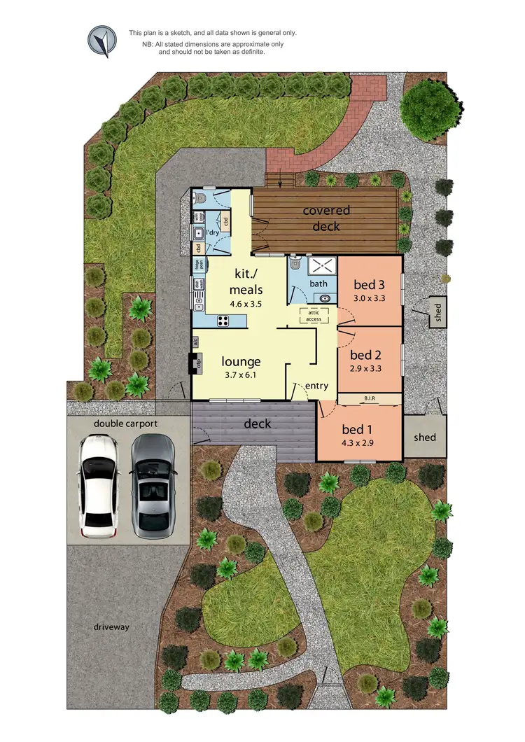 Floorplan of Homely house listing, 32 Pascoe Avenue, Croydon VIC 3136