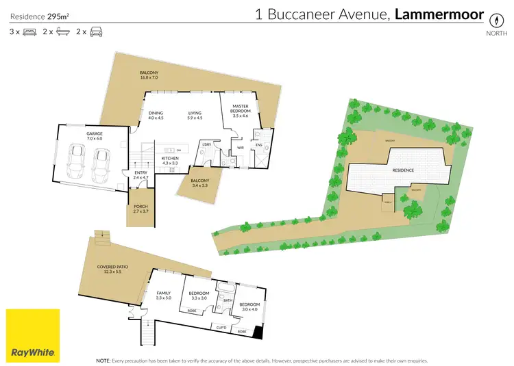 Floorplan of Homely house listing, 1 Buccaneer Avenue, Lammermoor QLD 4703