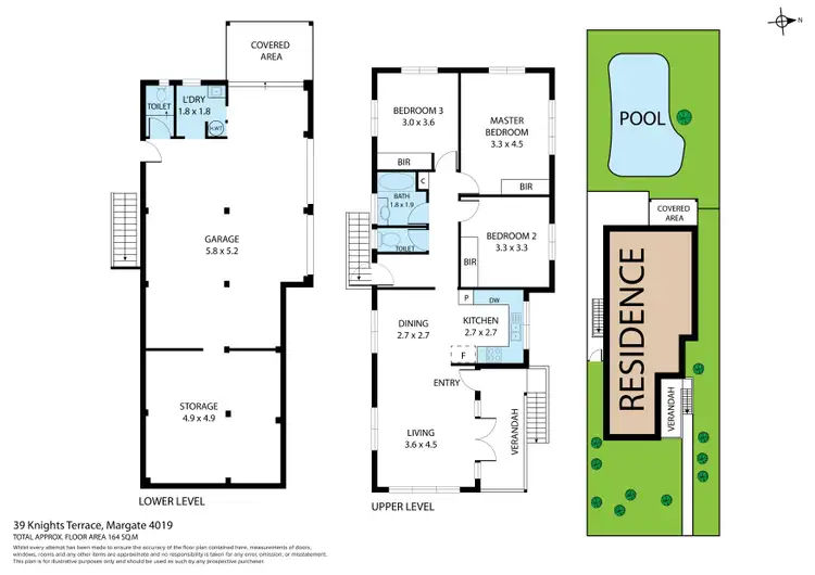Floorplan of Homely house listing, 39 Knights Terrace, Margate QLD 4019