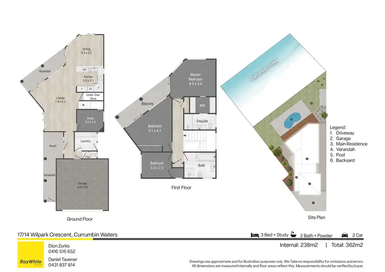 Floorplan of Homely house listing, 17/14 Wilpark Crescent, Currumbin Waters QLD 4223