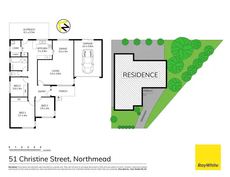 Floorplan of Homely house listing, 51 Christine Street, Northmead NSW 2152