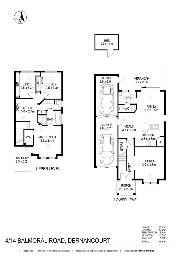 Floorplan of Homely house listing, 4/14 Balmoral Road, Dernancourt SA 5075