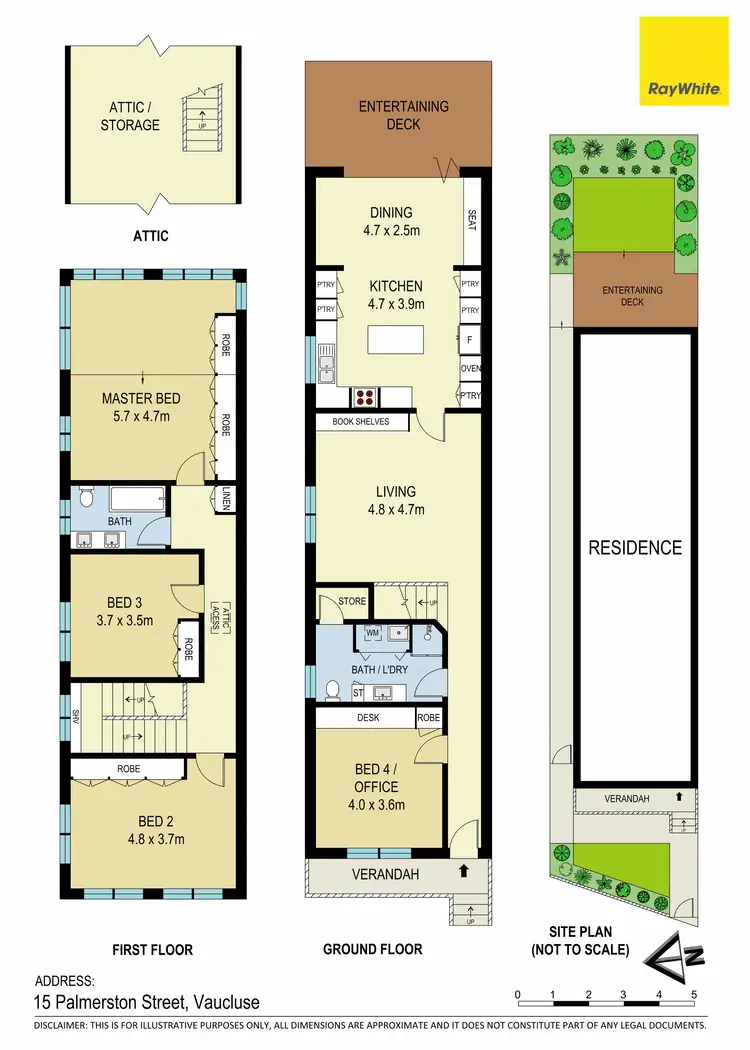 Floorplan of Homely house listing, 15 Palmerston Street, Vaucluse NSW 2030
