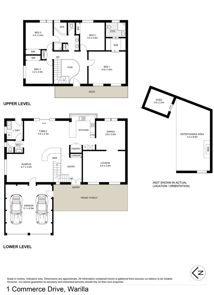 Floorplan of Homely house listing, 1 Commerce Drive, Lake Illawarra NSW 2528