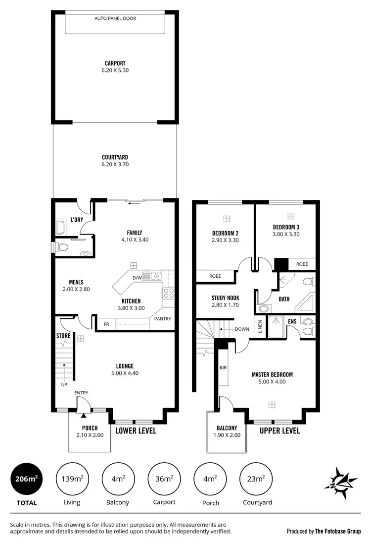 Floorplan of Homely house listing, 13 The Strand, Mawson Lakes SA 5095
