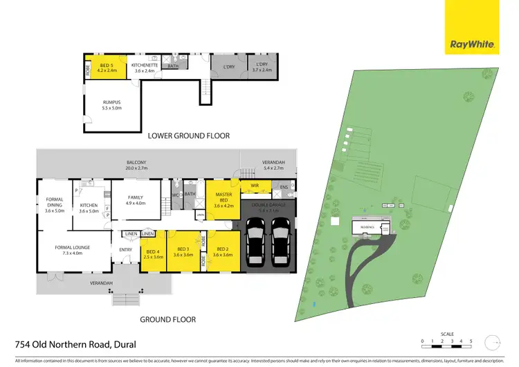 Floorplan of Homely rural property listing, 754 Old Northern Road, Dural NSW 2158