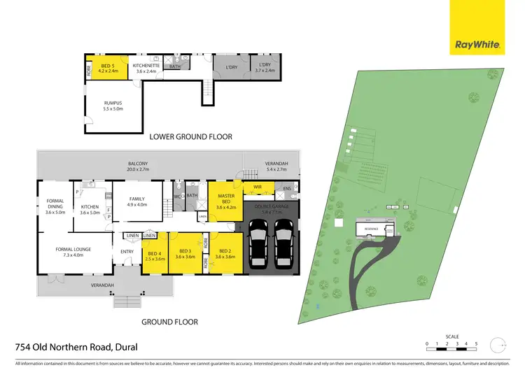 Floorplan of Homely rural property listing, 754 Old Northern Road, Dural NSW 2158