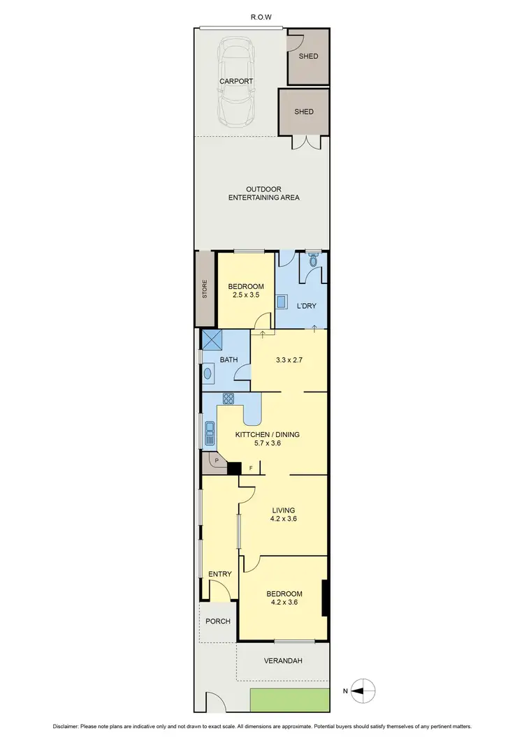 Floorplan of Homely house listing, 10 David Street, Brunswick VIC 3056