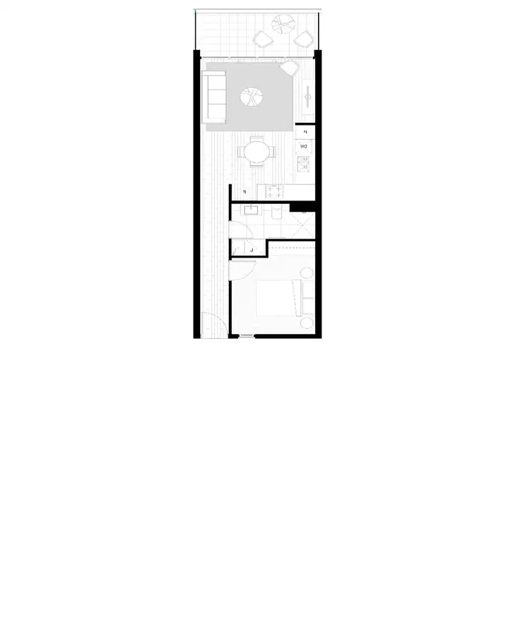 Floorplan of Homely apartment listing, 420/55 Currong Street, Braddon ACT 2612