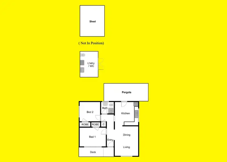 Floorplan of Homely house listing, 96 Hawthorn Grove, Mildura VIC 3500
