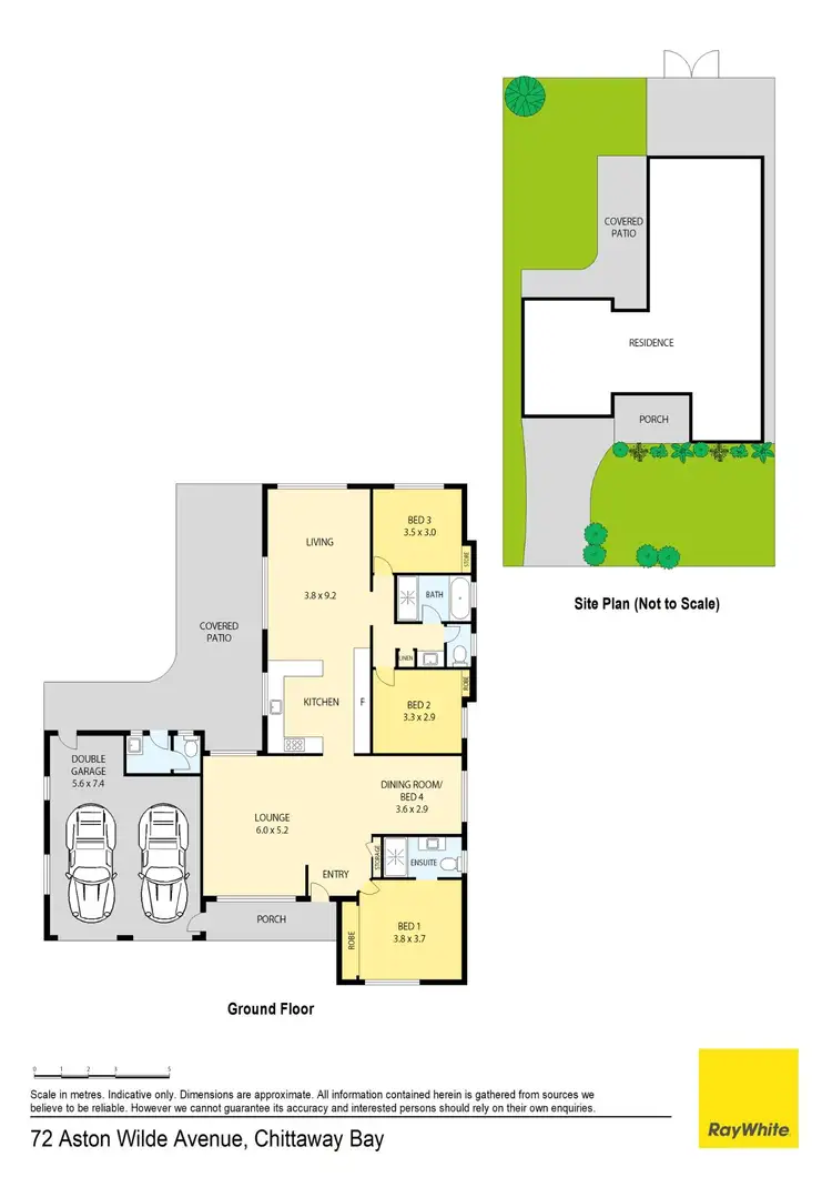 Floorplan of Homely house listing, 72 Aston Wilde Avenue, Chittaway Bay NSW 2261