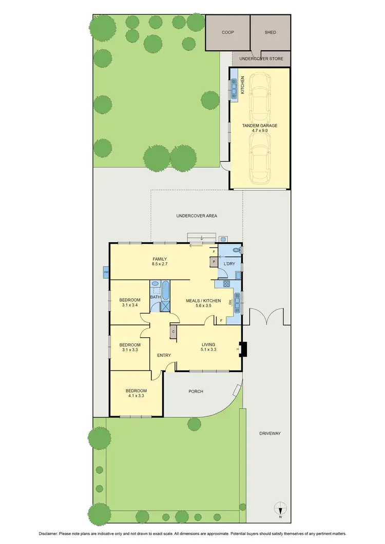 Floorplan of Homely house listing, 49 Lowson Street, Fawkner VIC 3060