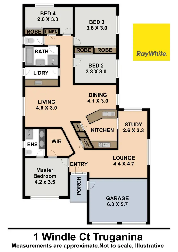Floorplan of Homely house listing, 1 Windle Court, Truganina VIC 3029