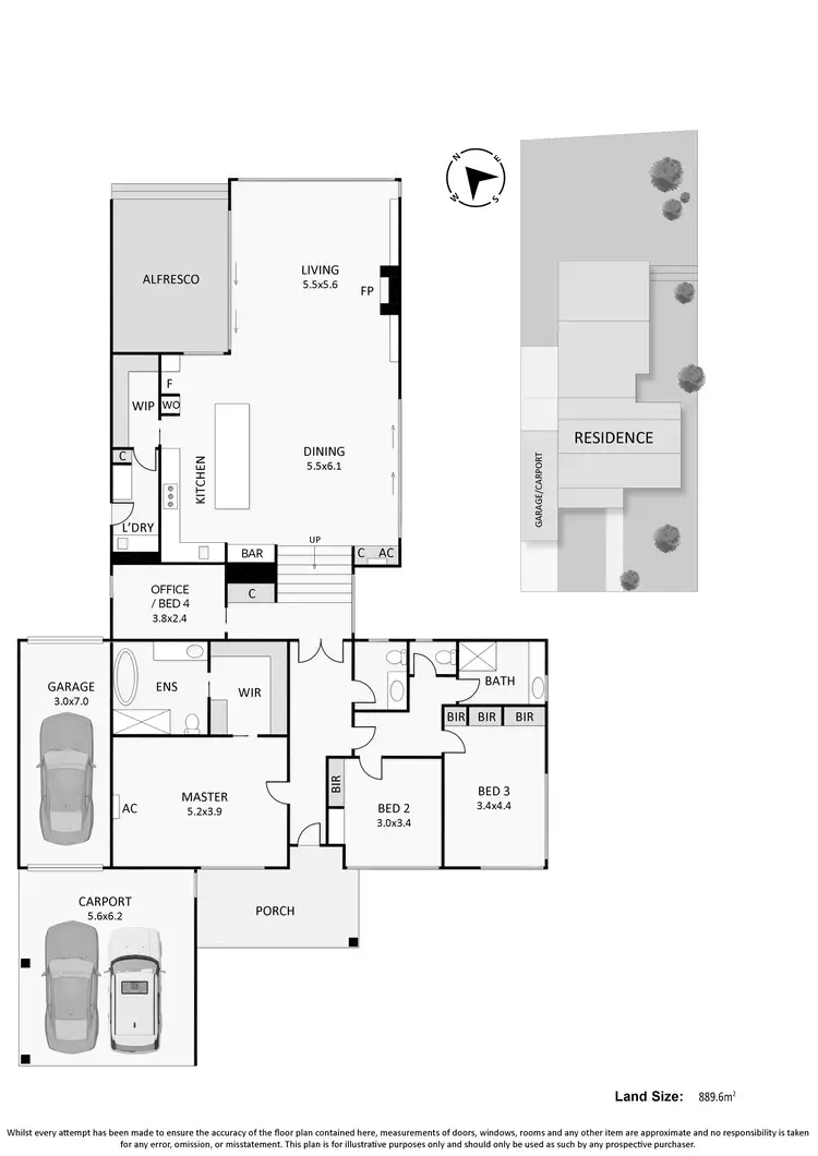 Floorplan of Homely house listing, 49 Fleetwood Crescent, Frankston South VIC 3199