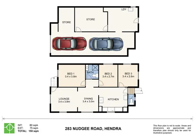 Floorplan of Homely house listing, 283 Nudgee Road, Hendra QLD 4011