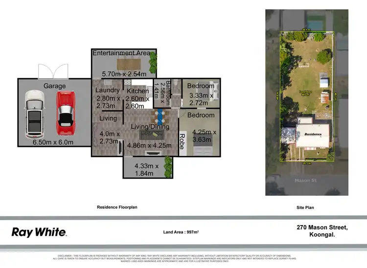 Floorplan of Homely house listing, 270 Mason Street, Koongal QLD 4701