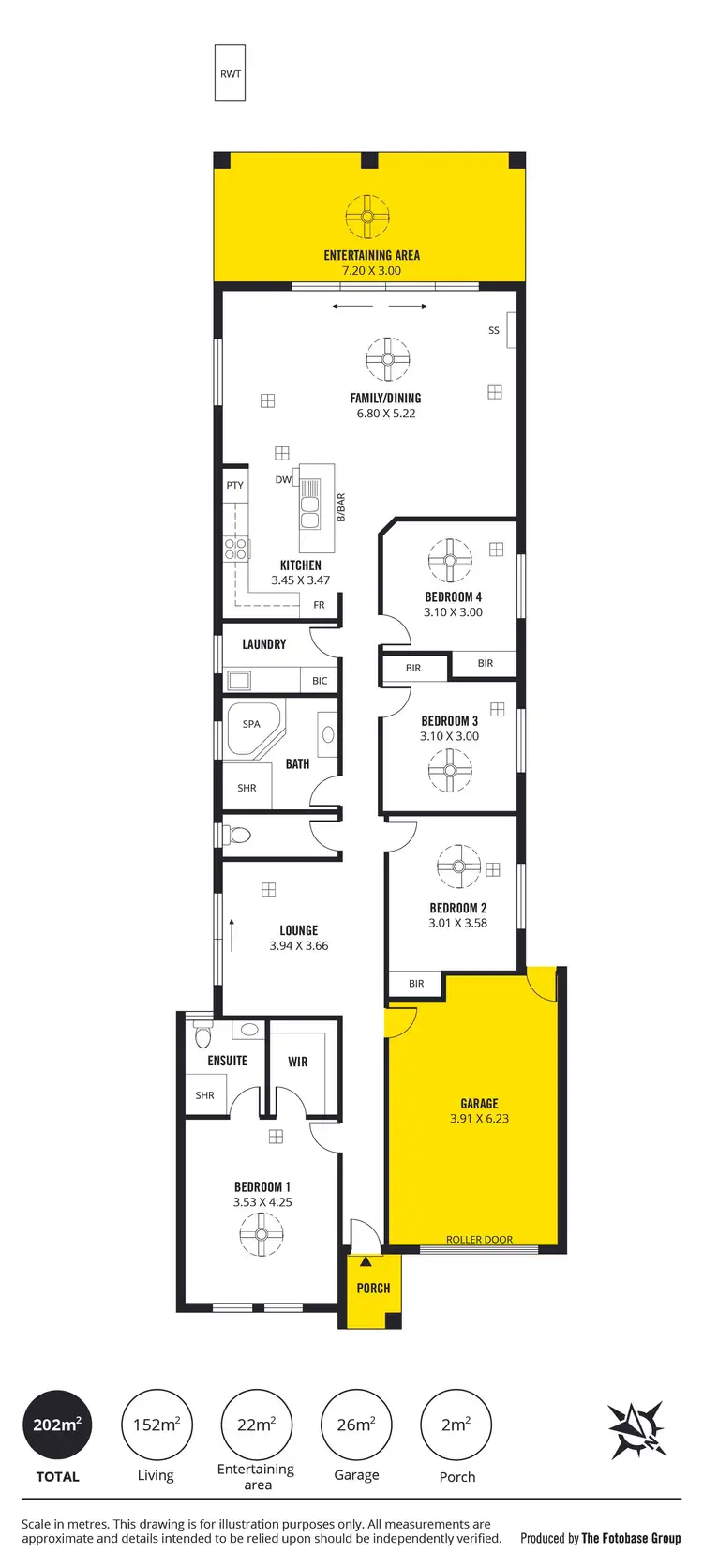Floorplan of Homely house listing, 3a Robert Street, Ascot Park SA 5043