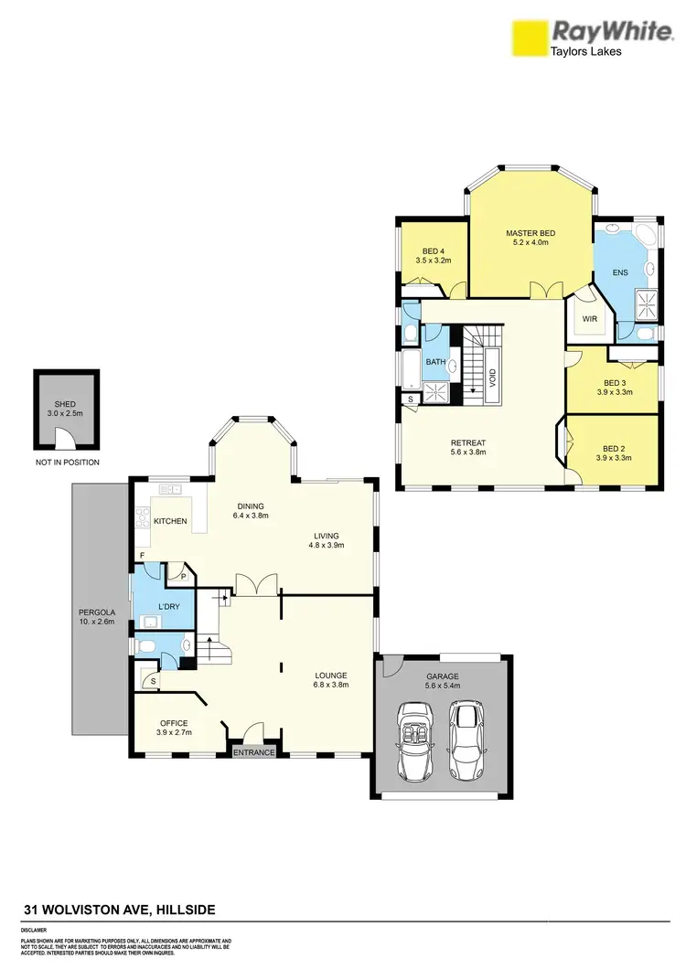 Floorplan of Homely house listing, 31 Wolviston Avenue, Hillside VIC 3037