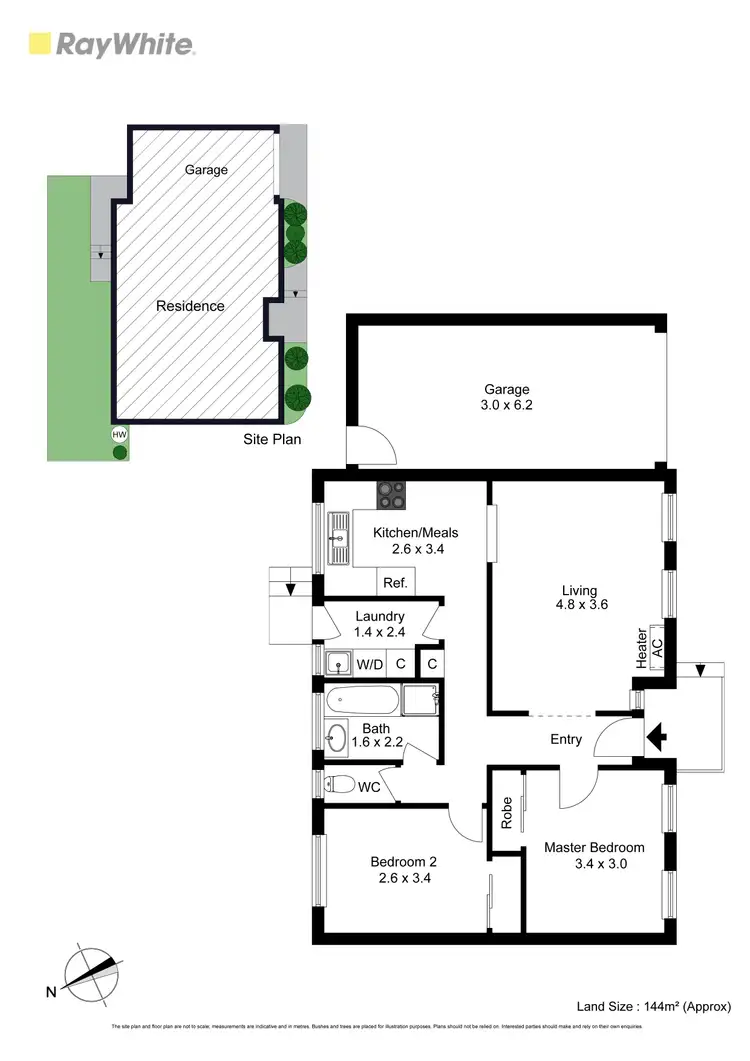 Floorplan of Homely unit listing, 3/7 Lardner Road, Frankston VIC 3199