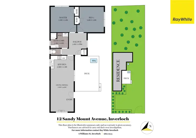 Floorplan of Homely house listing, 12 Sandy Mount Avenue, Inverloch VIC 3996