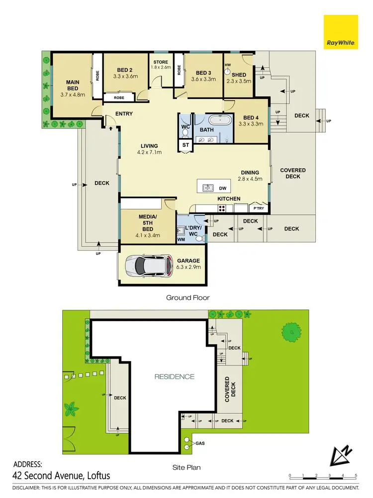 Floorplan of Homely house listing, 42 Second Avenue, Loftus NSW 2232