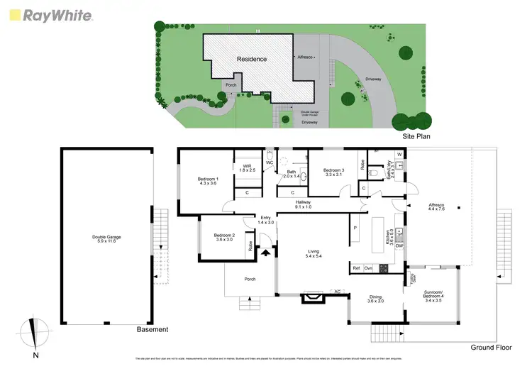 Floorplan of Homely house listing, 21 Aikman Crescent, Chadstone VIC 3148
