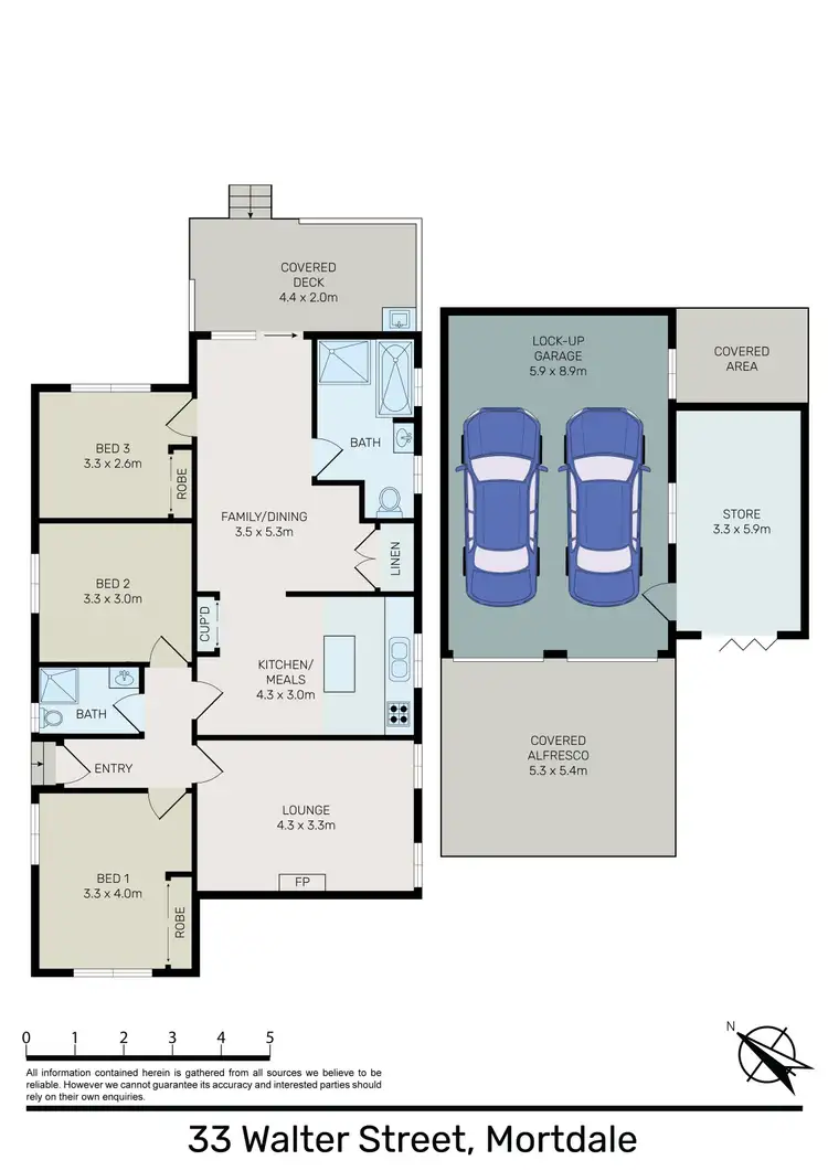 Floorplan of Homely house listing, 33 Walter Street, Mortdale NSW 2223