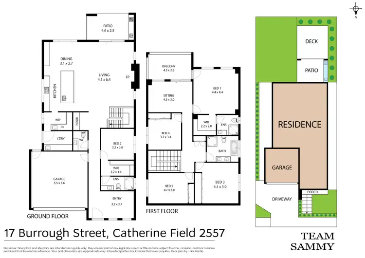 Floorplan of Homely house listing, 17 Burrough Street, Catherine Field NSW 2557