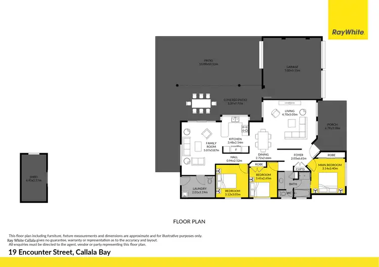 Floorplan of Homely house listing, 19 Encounter Street, Callala Bay NSW 2540