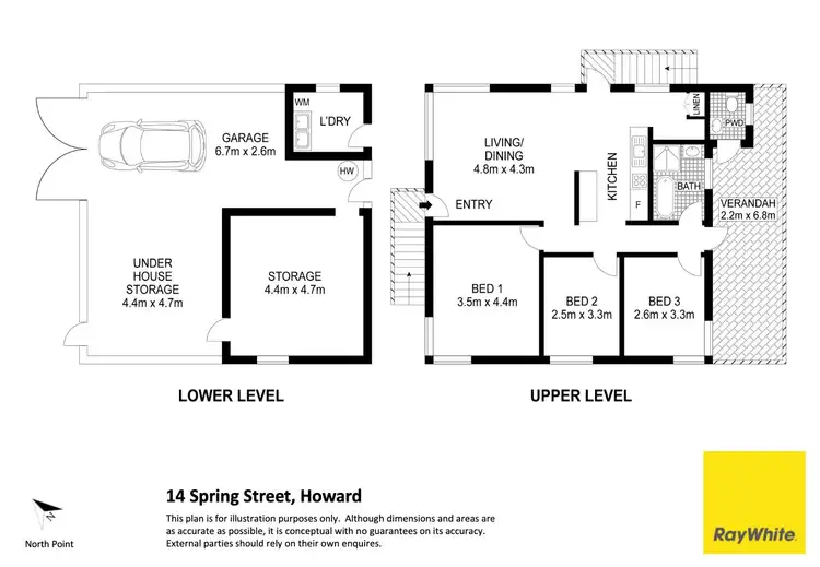 Floorplan of Homely house listing, 14 Spring Street, Howard QLD 4659