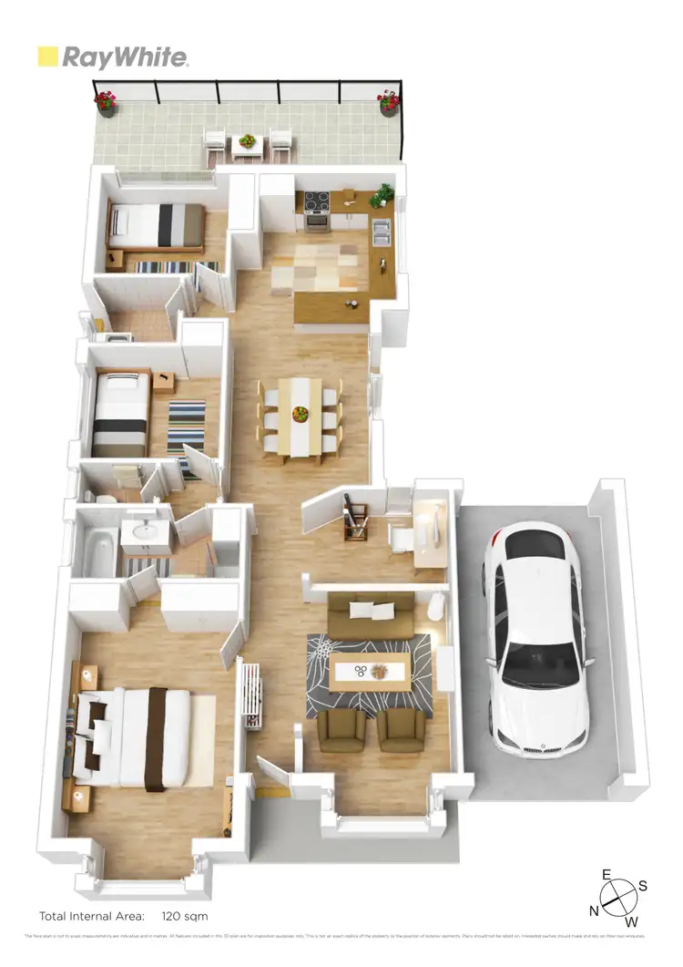 Floorplan of Homely house listing, 6 Cynthia Court, Hillside VIC 3037