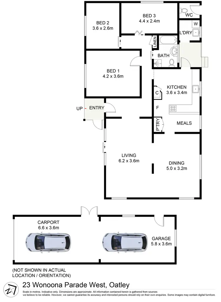 Floorplan of Homely house listing, 23 Wonoona Parade West, Oatley NSW 2223