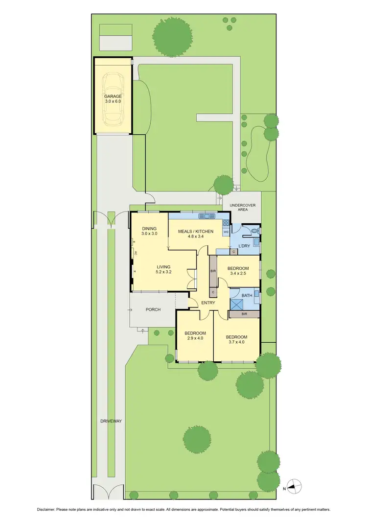 Floorplan of Homely house listing, 6 Shaw Street, Fawkner VIC 3060