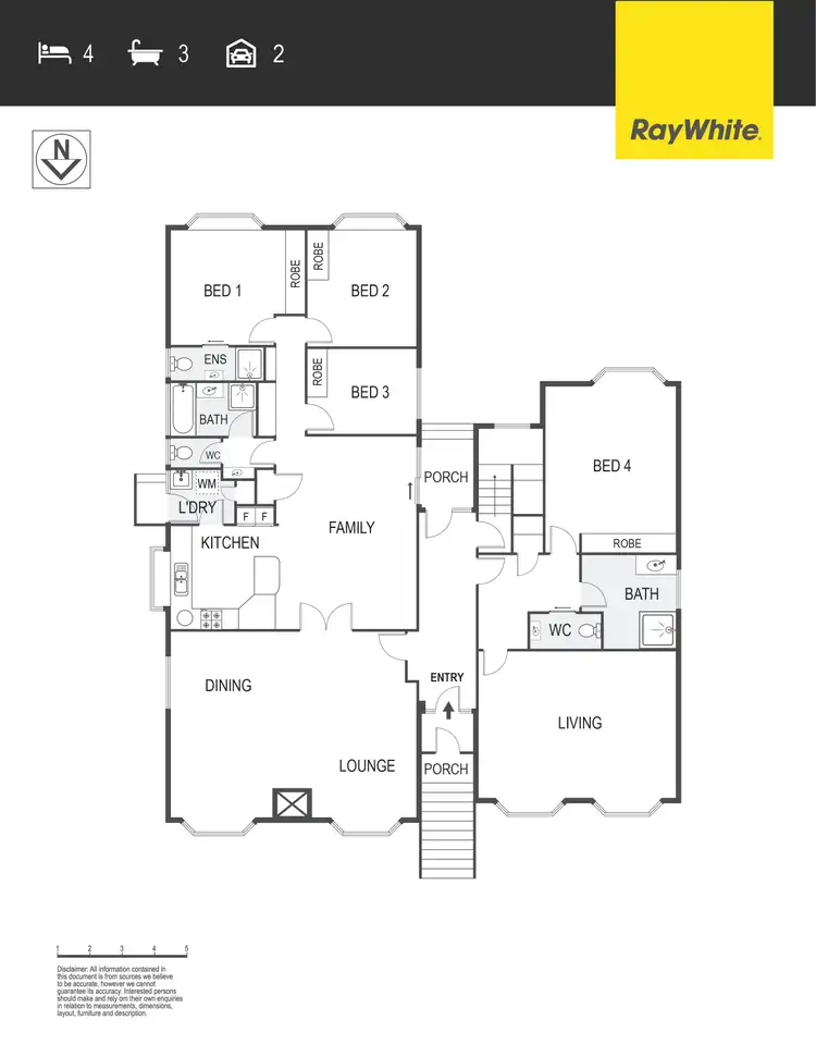 Floorplan of Homely house listing, 64 Alroy Circuit, Hawker ACT 2614