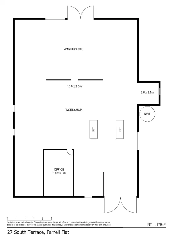 Floorplan of Homely land listing, 27 South Terrace, Farrell Flat SA 5416