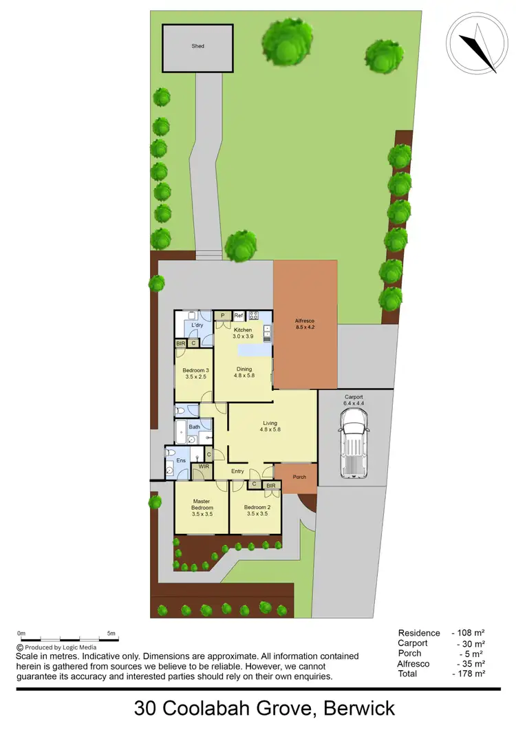 Floorplan of Homely house listing, 30 Coolabah Grove, Berwick VIC 3806