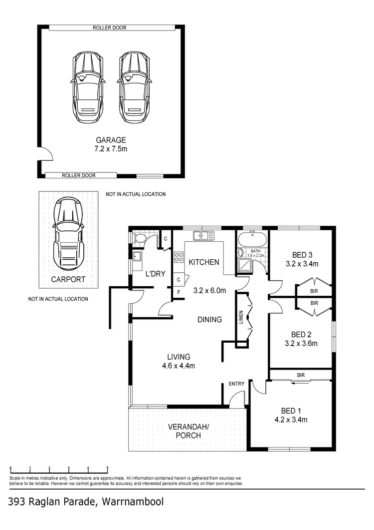 Floorplan of Homely house listing, 393 Raglan Parade, Warrnambool VIC 3280