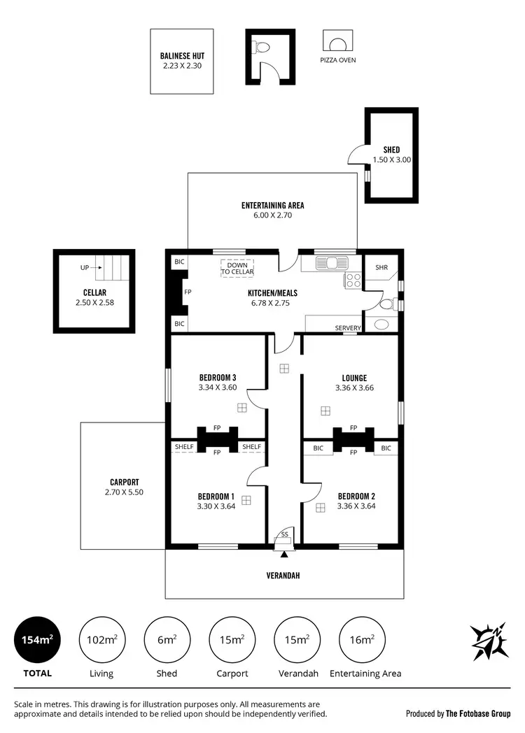 Floorplan of Homely house listing, 7 Melbourne Place, Alberton SA 5014