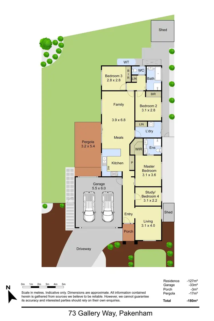 Floorplan of Homely house listing, 73 Gallery Way, Pakenham VIC 3810