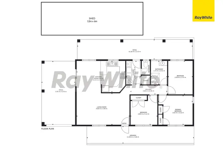 Floorplan of Homely house listing, 30 Dotterell Drive, Bli Bli QLD 4560